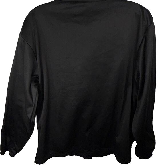 USA Olympics Jacket Mens Med Black Team USA Full Zip Olympic Committee Warm Up - Picture 11 of 11